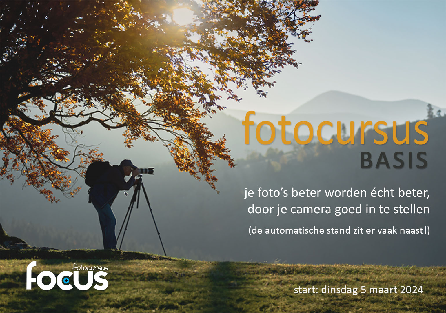 stel zelf je camera in