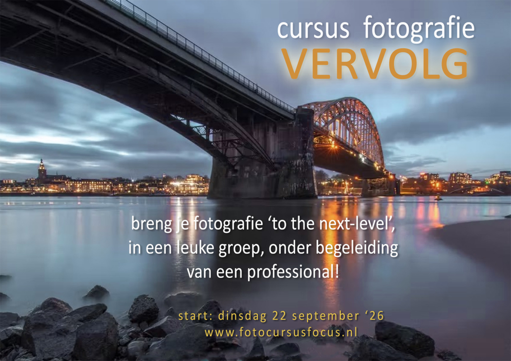 FOTOCURSUS VERVOLG