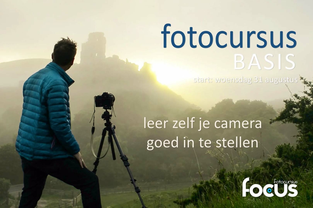 fotocursus leer zelf je camera goed instellen en maak betere foto's!